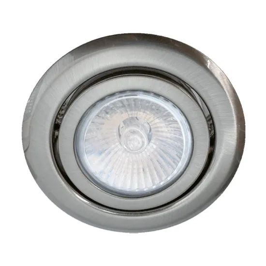 Emithor Elegant króm-átlátszó beépíthető lámpa (EMI-48618) GU10 1 izzós IP20