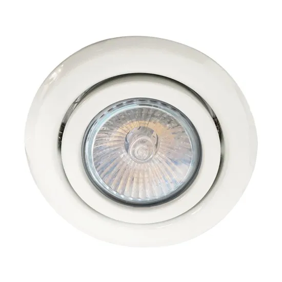 Emithor Elegant fehér-átlátszó beépíthető lámpa (EMI-48619) GU10 1 izzós IP20