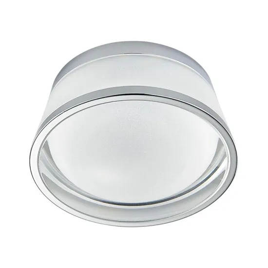 Emithor Elegant króm-átlátszó LED beépíthető lámpa (EMI-71100) LED 1 izzós IP20