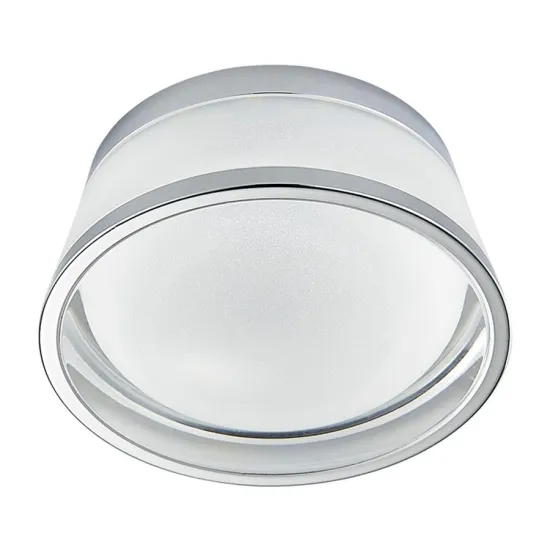Emithor Elegant króm-átlátszó LED beépíthető lámpa (EMI-71101) LED 1 izzós IP20