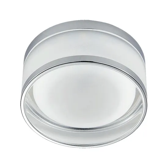 Emithor Elegant króm-átlátszó LED beépíthető lámpa (EMI-71102) LED 1 izzós IP20