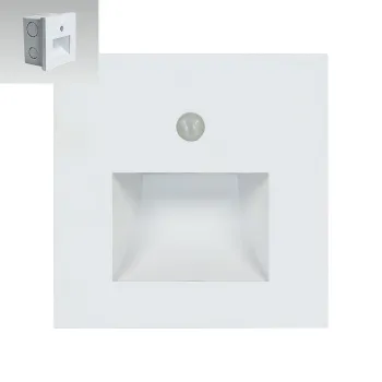 Emithor Step fehér LED mozgásérzékelős lépcsővilágító lámpa (EMI-70414) LED 1 izzós IP20
