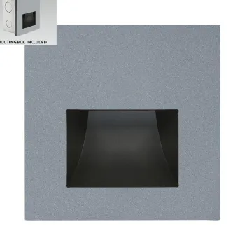 Emithor Step szürke-fehér LED mozgásérzékelős lépcsővilágító lámpa (EMI-70417) LED 1 izzós IP20