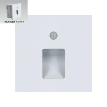 Emithor Step fehér LED mozgásérzékelős lépcsővilágító lámpa (EMI-70420) LED 1 izzós IP20