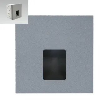 Emithor Step szürke-fehér LED mozgásérzékelős lépcsővilágító lámpa (EMI-70423) LED 1 izzós IP20