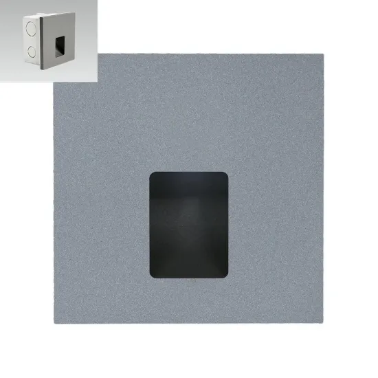 Emithor Step szürke-fehér LED mozgásérzékelős lépcsővilágító lámpa (EMI-70423) LED 1 izzós IP20