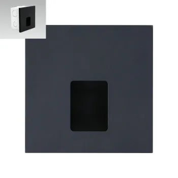 Emithor Step fekete-fehér LED mozgásérzékelős lépcsővilágító lámpa (EMI-70425) LED 1 izzós IP20