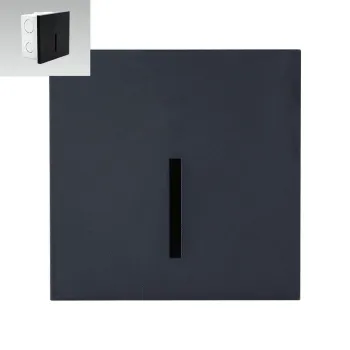 Emithor Step fekete-fehér LED mozgásérzékelős lépcsővilágító lámpa (EMI-70431) LED 1 izzós IP20