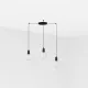 Faro Art fekete-fehér függesztett lámpa (FAR-64135-3L) E27 3 izzós IP20