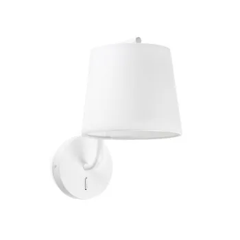 Faro Berni fehér fali lámpa (FAR-29326) E27 1 izzós IP20