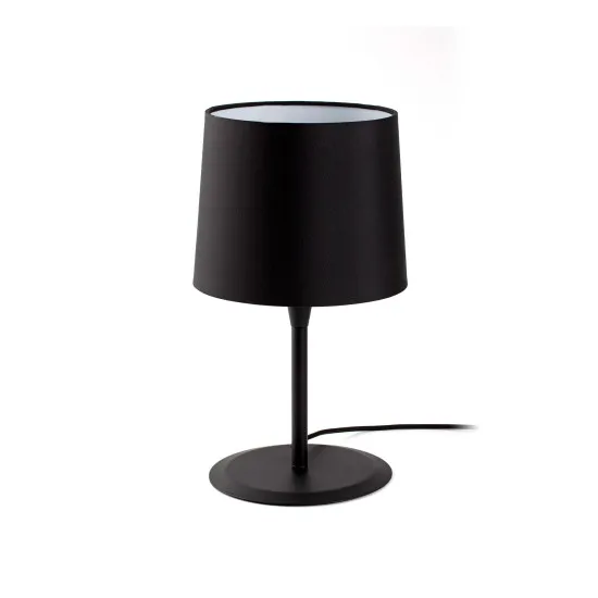 Faro Conga fekete-fehér asztali lámpa (FAR-64311-06) E27 1 izzós IP20