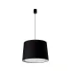 Faro Conga fekete függesztett lámpa (FAR-64315-56) E27 1 izzós IP20