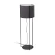 Faro Drum fekete-szürke állólámpa (FAR-24023-34) E27 1 izzós IP20