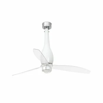 Faro Eterfan M fehér-átlátszó LED mennyezeti csillár ventilátor (FAR-32000-9) LED 1 izzós IP20 Faro Eterfan M fehér-átlátszó LED mennyezeti csillár ventilátor (FAR-32000-9) LED 1 izzós IP20