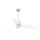 Faro Eterfan M fehér-átlátszó LED mennyezeti csillár ventilátor (FAR-32000-9) LED 1 izzós IP20