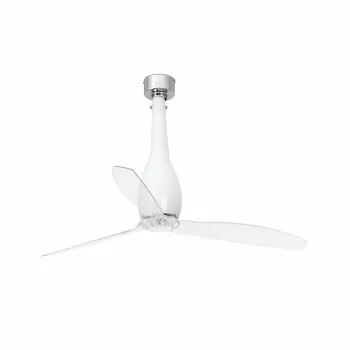 Faro Eterfan M fehér-átlátszó fényforrás nélküli mennyezeti ventilátor (FAR-32000)   IP20 Faro Eterfan M fehér-átlátszó fényforrás nélküli mennyezeti ventilátor (FAR-32000)   IP20