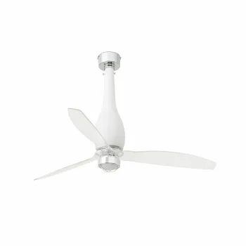 Faro Eterfan M fehér-átlátszó LED mennyezeti csillár ventilátor (FAR-32001-9) LED 1 izzós IP20 Faro Eterfan M fehér-átlátszó LED mennyezeti csillár ventilátor (FAR-32001-9) LED 1 izzós IP20