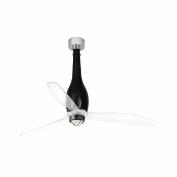 Faro Eterfan M fekete-átlátszó LED mennyezeti csillár ventilátor (FAR-32002WP-10) LED 1 izzós IP20 Faro Eterfan M fekete-átlátszó LED mennyezeti csillár ventilátor (FAR-32002WP-10) LED 1 izzós IP20
