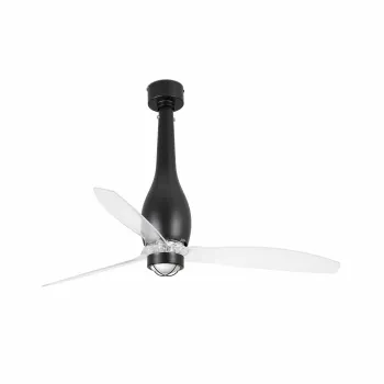 Faro Eterfan M fekete-átlátszó LED mennyezeti csillár ventilátor (FAR-32003WP-10) LED 1 izzós IP20 Faro Eterfan M fekete-átlátszó LED mennyezeti csillár ventilátor (FAR-32003WP-10) LED 1 izzós IP20