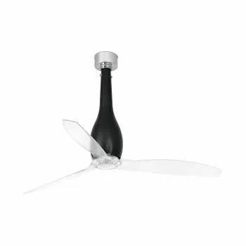 Faro Eterfan M fekete-átlátszó fényforrás nélküli mennyezeti ventilátor (FAR-32003WP)   IP20 Faro Eterfan M fekete-átlátszó fényforrás nélküli mennyezeti ventilátor (FAR-32003WP)   IP20