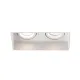 Faro Hyde SQ fehér beépíthető lámpa (FAR-40122) GU10 2 izzós IP20