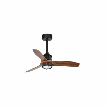 Faro Just Fan XS fekete-barna LED mennyezeti csillár ventilátor (FAR-33425-10) LED 1 izzós IP20 Faro Just Fan XS fekete-barna LED mennyezeti csillár ventilátor (FAR-33425-10) LED 1 izzós IP20