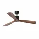 Faro Lantau L fekete-barna fényforrás nélküli mennyezeti ventilátor (FAR-33516DC)   IP20