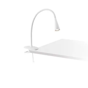 Faro Lena clip fehér LED fali lámpa (FAR-52059) LED 1 izzós IP20