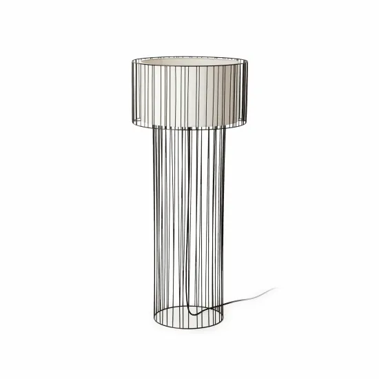 Faro Linda fekete-fehér állólámpa (FAR-29312) E27 1 izzós IP20