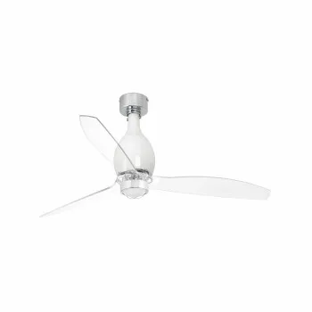 Faro Mini Eterfan M fehér-átlátszó LED mennyezeti csillár ventilátor (FAR-32020-9) LED 1 izzós IP20 Faro Mini Eterfan M fehér-átlátszó LED mennyezeti csillár ventilátor (FAR-32020-9) LED 1 izzós IP20