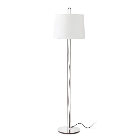 Faro Montreal króm-bézs állólámpa (FAR-24037-08) E27 1 izzós IP20