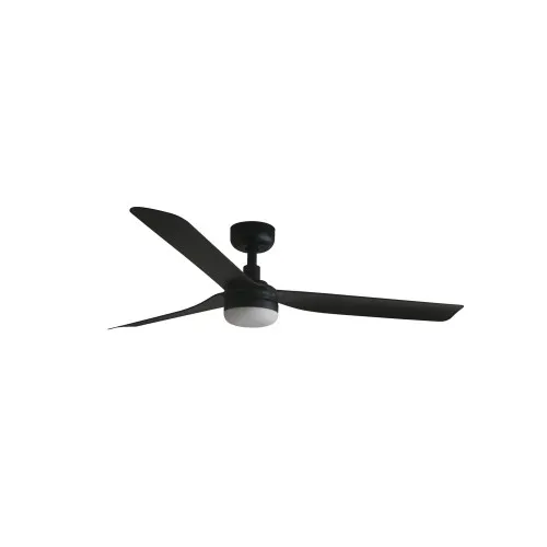 Faro Punt M fekete LED mennyezeti csillár ventilátor (FAR-33815-21) LED 1 izzós IP20