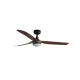 Faro Punt M fekete LED mennyezeti csillár ventilátor (FAR-33817-21) LED 1 izzós IP20