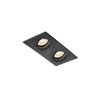 Faro Radon fekete beépíthető lámpa (FAR-43407) GU10 2 izzós IP20 Faro Radon fekete beépíthető lámpa (FAR-43407) GU10 2 izzós IP20