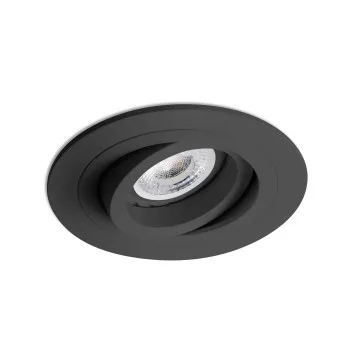 Faro Radon fekete beépíthető lámpa (FAR-43408) GU10 1 izzós IP20 Faro Radon fekete beépíthető lámpa (FAR-43408) GU10 1 izzós IP20