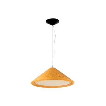 Faro Saigon in fekete-sárga függesztett lámpa (FAR-20120) E27 3 izzós IP20