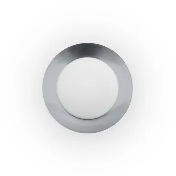 Faro Side fehér-nikkel LED mennyezeti lámpa (FAR-62145) LED 1 izzós IP20