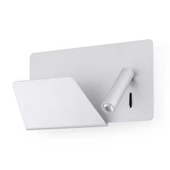 Faro Suau tray szürke LED fali lámpa (FAR-62125) LED 1 izzós IP20