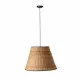 Faro SUMBA fekete-barna függesztett lámpa (FAR-65134-72) E27 1 izzós IP20