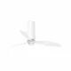 Faro Tube Fan M fehér-átlátszó LED mennyezeti csillár ventilátor (FAR-32033-9) LED 1 izzós IP20