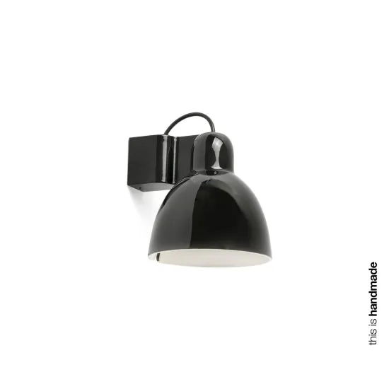 Faro Venice fekete fali lámpa (FAR-64271) E27 1 izzós IP20