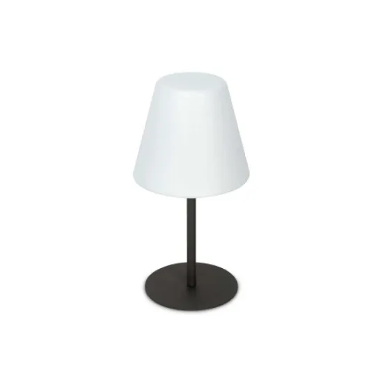Ideal Lux Arcadia szürke-fehér kültéri asztali lámpa (IDE-298597) E27 1 izzós IP44