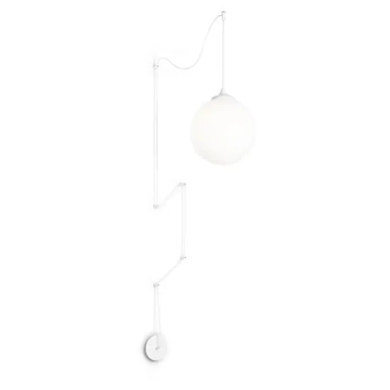 Ideal Lux Boa fehér függesztett lámpa (IDE-160863) E27 1 izzós IP20