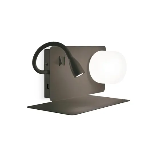 Ideal Lux Book fekete LED falikar (IDE-174808) G9+LED 2 izzós IP20 Ideal Lux Book fekete LED falikar (IDE-174808) G9+LED 2 izzós IP20