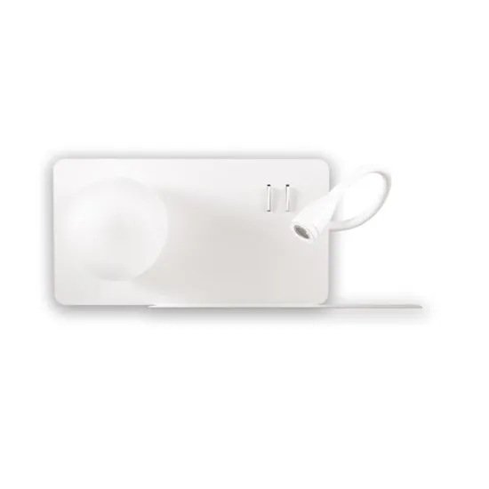 Ideal Lux Book fehér LED falikar (IDE-174822) G9+LED 2 izzós IP20 Ideal Lux Book fehér LED falikar (IDE-174822) G9+LED 2 izzós IP20