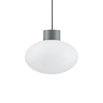 Ideal Lux Clio antracit-fehér kültéri függesztett lámpa (IDE-136073) E27 1 izzós IP44 Ideal Lux Clio antracit-fehér kültéri függesztett lámpa (IDE-136073) E27 1 izzós IP44