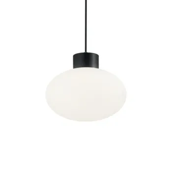 Ideal Lux Clio fekete-fehér kültéri függesztett lámpa (IDE-144245) E27 1 izzós IP44 Ideal Lux Clio fekete-fehér kültéri függesztett lámpa (IDE-144245) E27 1 izzós IP44