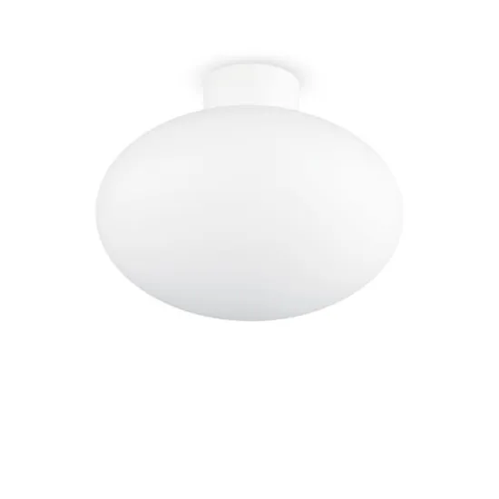 Ideal Lux Clio fehér kültéri mennyezeti lámpa (IDE-148847) E27 1 izzós IP44