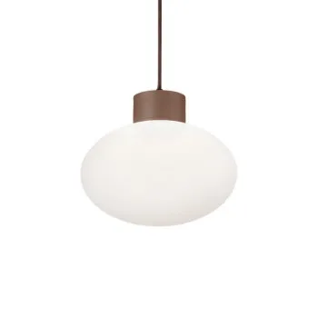 Ideal Lux Clio barna-fehér kültéri függesztett lámpa (IDE-326801) E27 1 izzós IP44 Ideal Lux Clio barna-fehér kültéri függesztett lámpa (IDE-326801) E27 1 izzós IP44