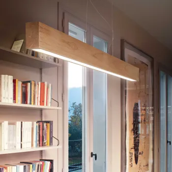 Ideal Lux Craft fa LED függesztett lámpa (IDE-284460) LED 1 izzós IP20